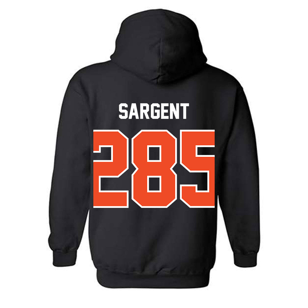 Campbell - NCAA Wrestling : Landon Sargent - Hooded Sweatshirt-1