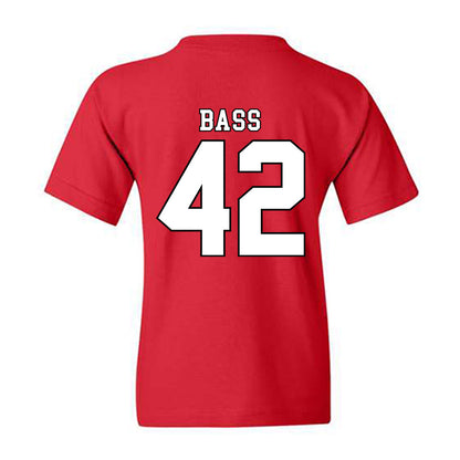 Texas Tech - NCAA Baseball : Daniel Bass - Classic Shersey Youth T-Shirt-1