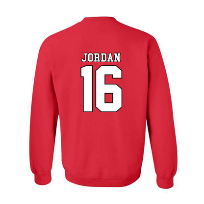 Texas Tech - NCAA Baseball : Will Jordan - Classic Shersey Crewneck Sweatshirt-1