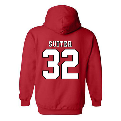 Texas Tech - NCAA Baseball : Bryce Suiter - Classic Shersey Hooded Sweatshirt-1
