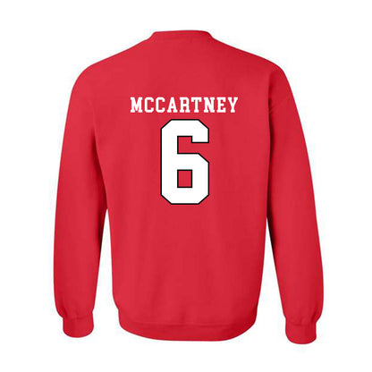 Texas Tech - NCAA Women's Soccer : Emilie McCartney - Classic Shersey Crewneck Sweatshirt-1