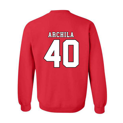 Texas Tech - NCAA Baseball : Dominic Archila - Classic Shersey Crewneck Sweatshirt-1