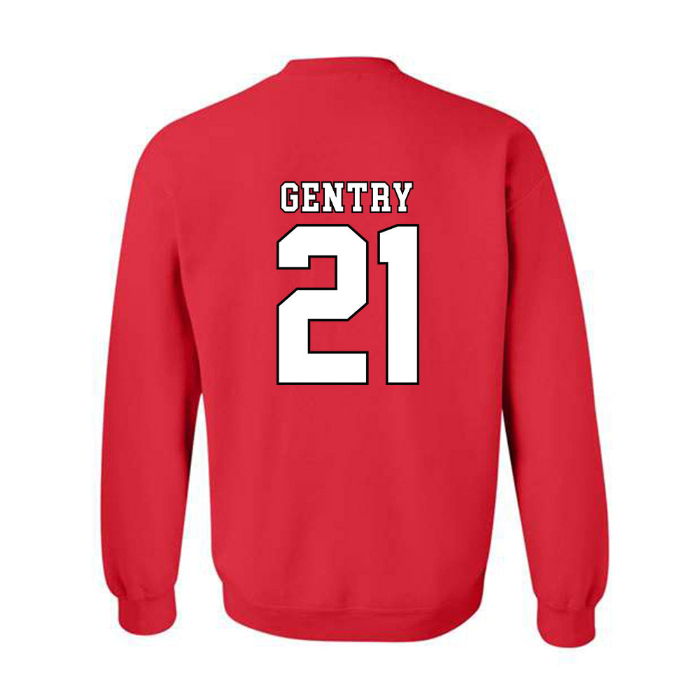 Texas Tech - NCAA Football : Tristian Gentry - Classic Shersey Crewneck Sweatshirt-1