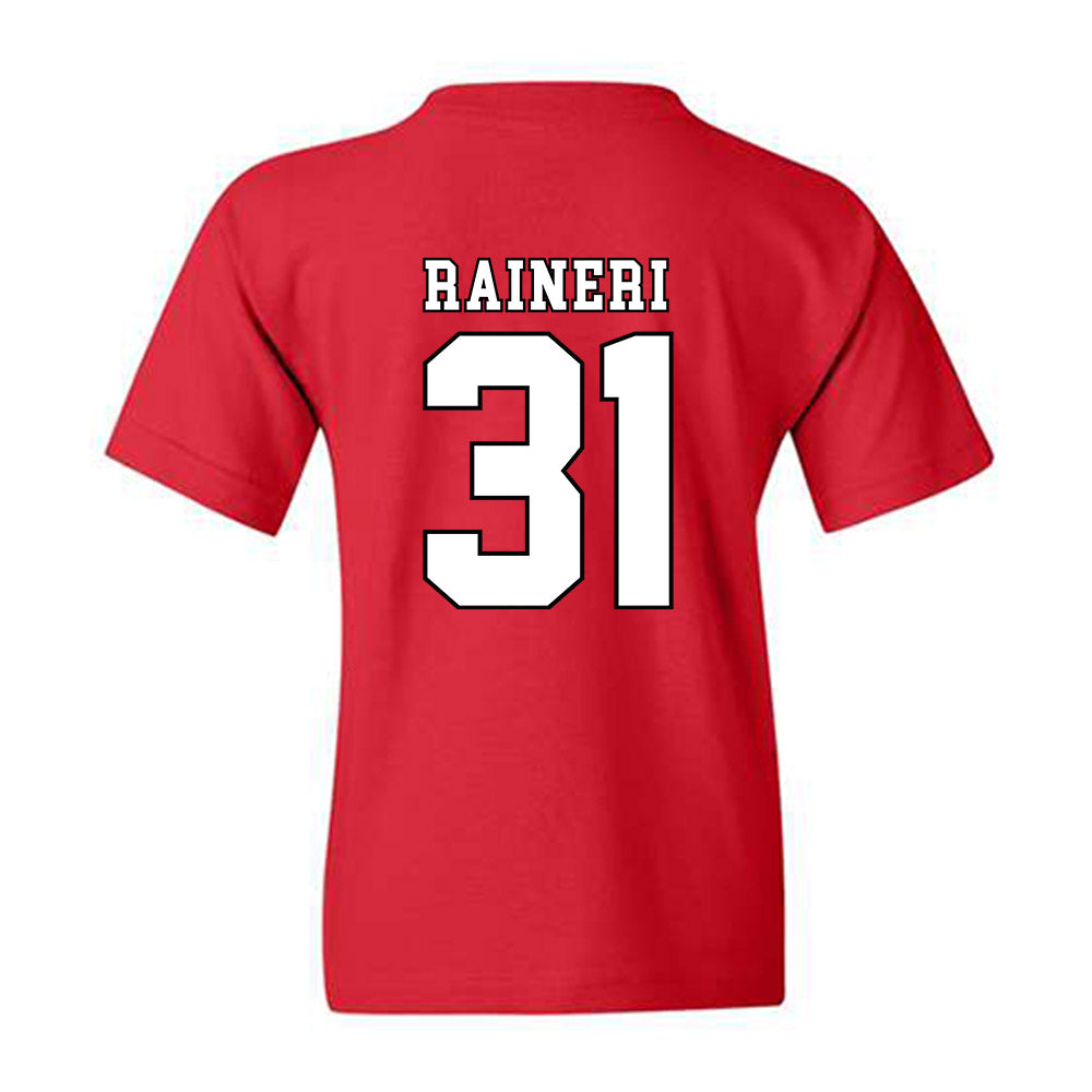 Texas Tech - NCAA Baseball : Kaysen Raineri - Classic Shersey Youth T-Shirt-1
