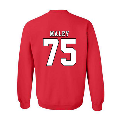 Texas Tech - NCAA Football : Garin Maley - Classic Shersey Crewneck Sweatshirt-1
