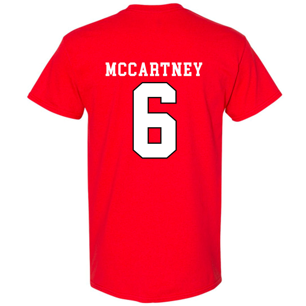 Texas Tech - NCAA Women's Soccer : Emilie McCartney - Classic Shersey T-Shirt-1