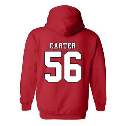 Texas Tech - NCAA Football : Davion Carter - Classic Shersey Hooded Sweatshirt