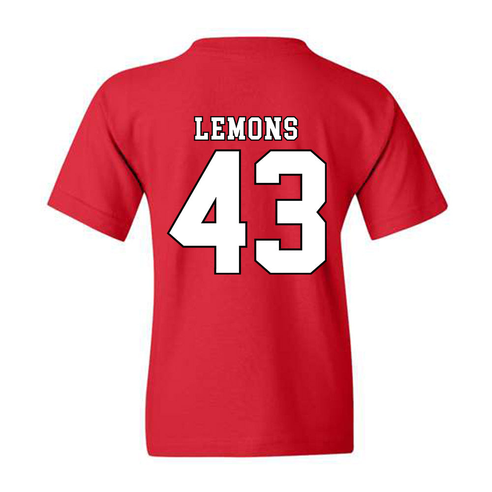 Texas Tech - NCAA Football : Chris Lemons - Classic Shersey Youth T-Shirt