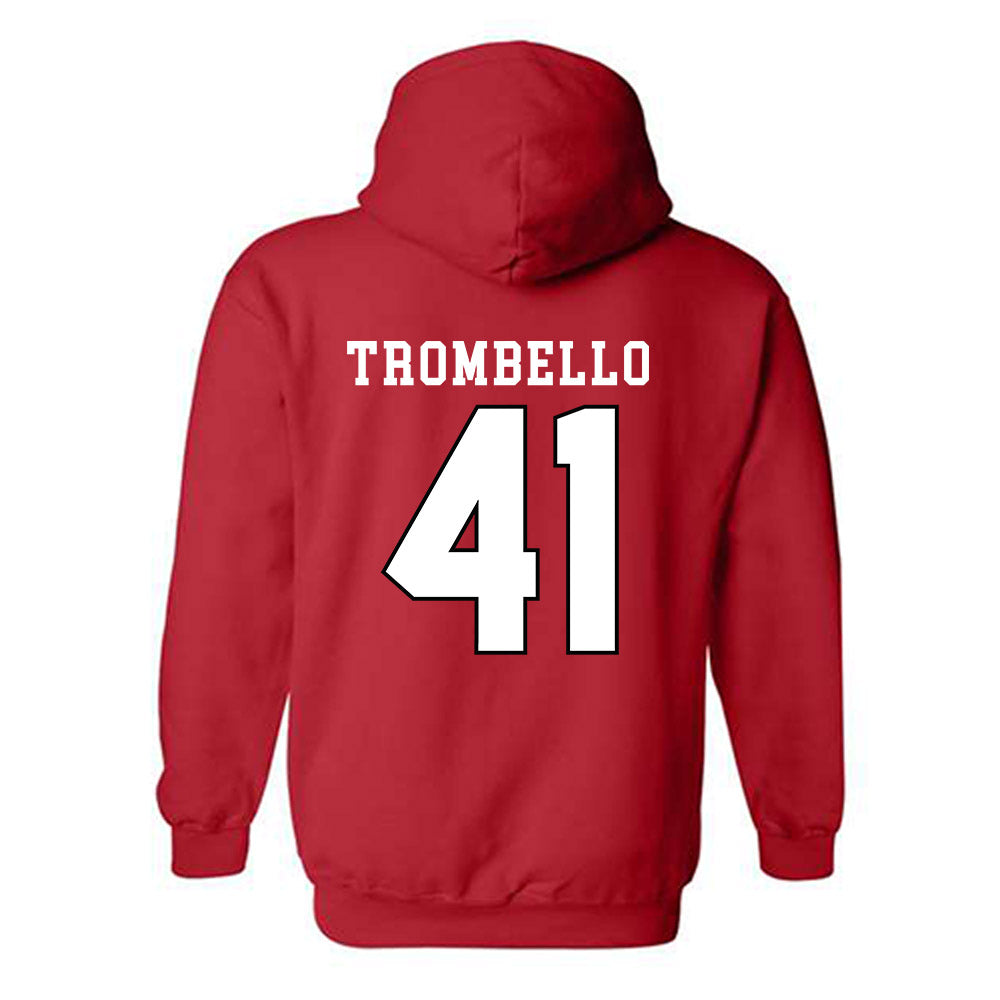 Texas Tech - NCAA Baseball : Brady Trombello - Classic Shersey Hooded Sweatshirt