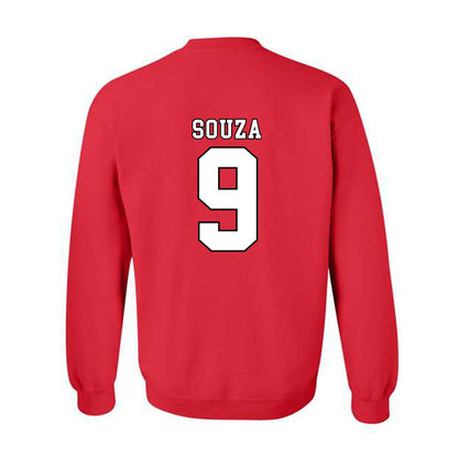 Texas Tech - NCAA Baseball : Jace Souza - Classic Shersey Crewneck Sweatshirt-1