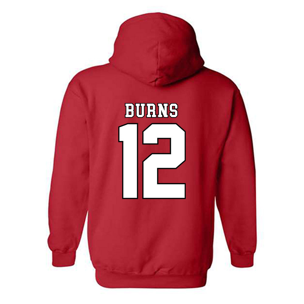 Texas Tech - NCAA Softball : Jasmyn Burns - Classic Shersey Hooded Sweatshirt-1