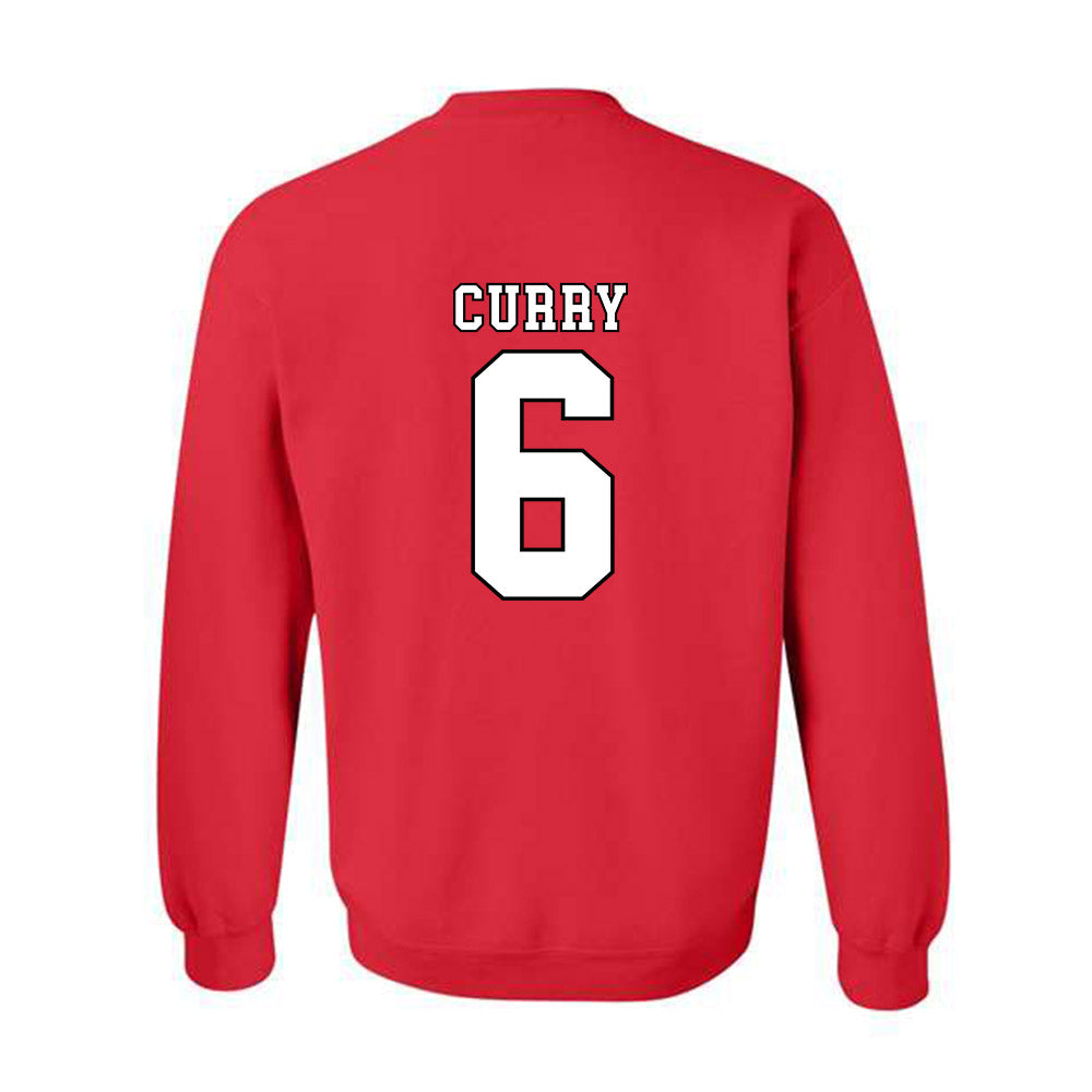 Texas Tech - NCAA Football : John Curry - Classic Shersey Crewneck Sweatshirt-1