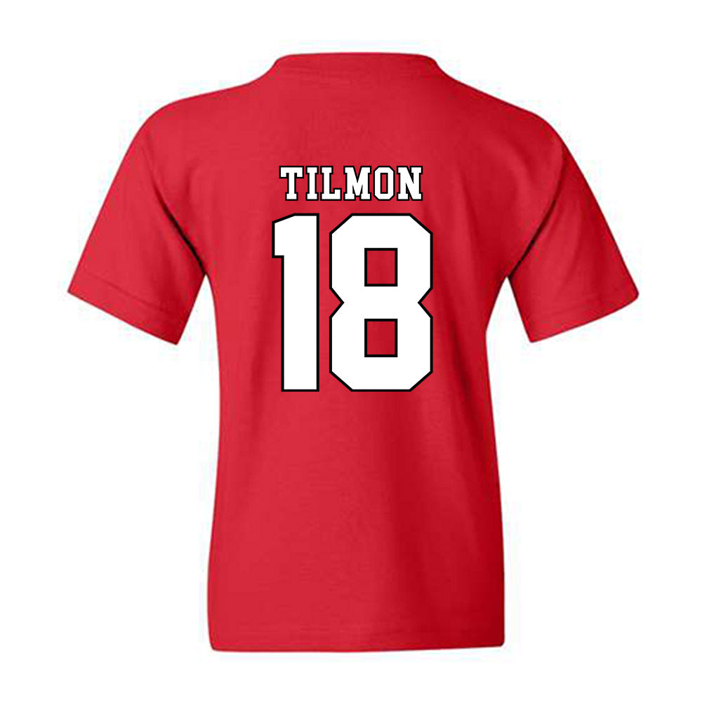Texas Tech - NCAA Football : Terrell Tilmon - Classic Shersey Youth T-Shirt-1