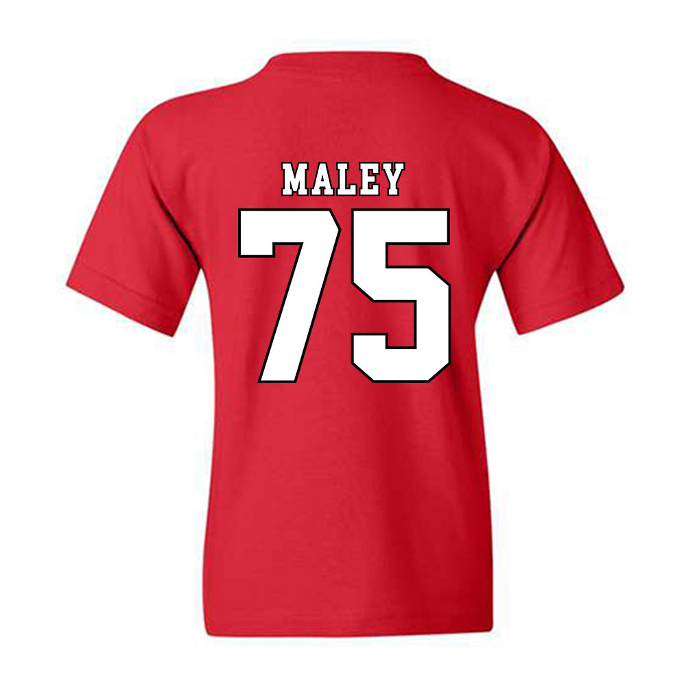 Texas Tech - NCAA Football : Garin Maley - Classic Shersey Youth T-Shirt-1