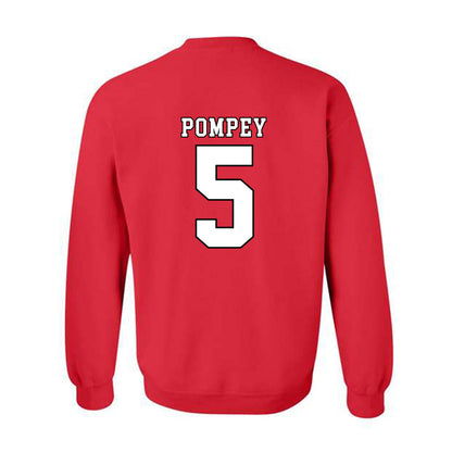 Texas Tech - NCAA Baseball : Timothy Pompey - Classic Shersey Crewneck Sweatshirt-1