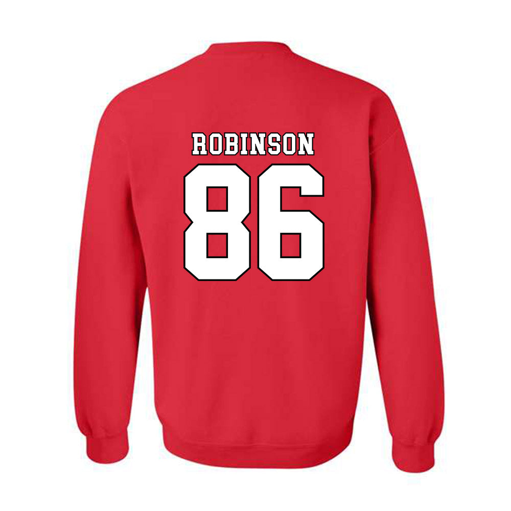 Texas Tech - NCAA Football : Sean Robinson - Classic Shersey Crewneck Sweatshirt-1