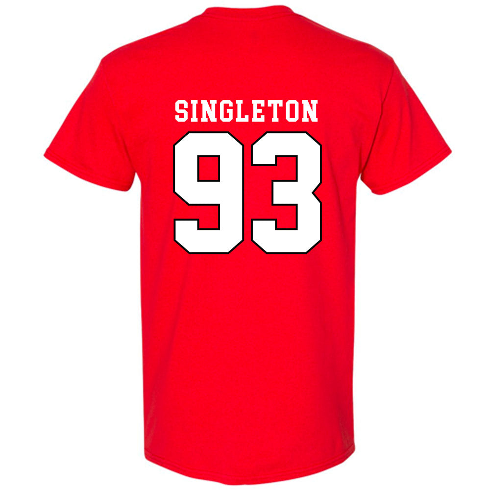 Texas Tech - NCAA Football : Dylan Singleton - Classic Shersey T-Shirt-1