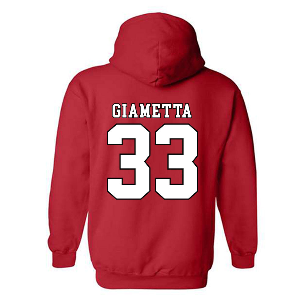 Texas Tech - NCAA Women's Soccer : Kaitlyn Giametta - Classic Shersey Hooded Sweatshirt-1