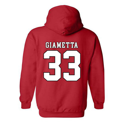 Texas Tech - NCAA Women's Soccer : Kaitlyn Giametta - Classic Shersey Hooded Sweatshirt-1