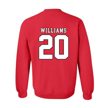 Texas Tech - NCAA Football : J'koby Williams - Classic Shersey Crewneck Sweatshirt