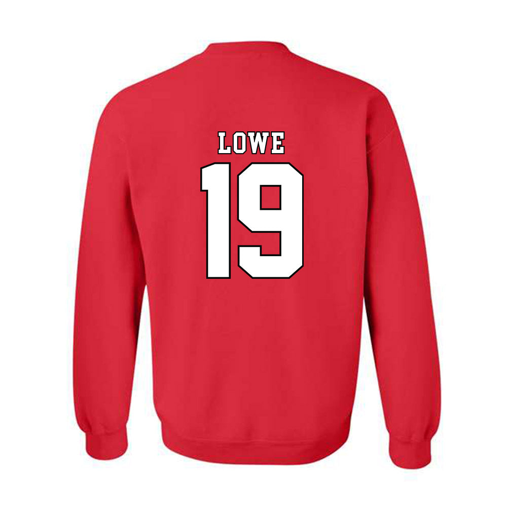 Texas Tech - NCAA Baseball : Jonathan Lowe - Classic Shersey Crewneck Sweatshirt-1