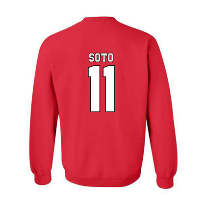 Texas Tech - NCAA Women's Soccer : Chloe Soto - Classic Shersey Crewneck Sweatshirt-1