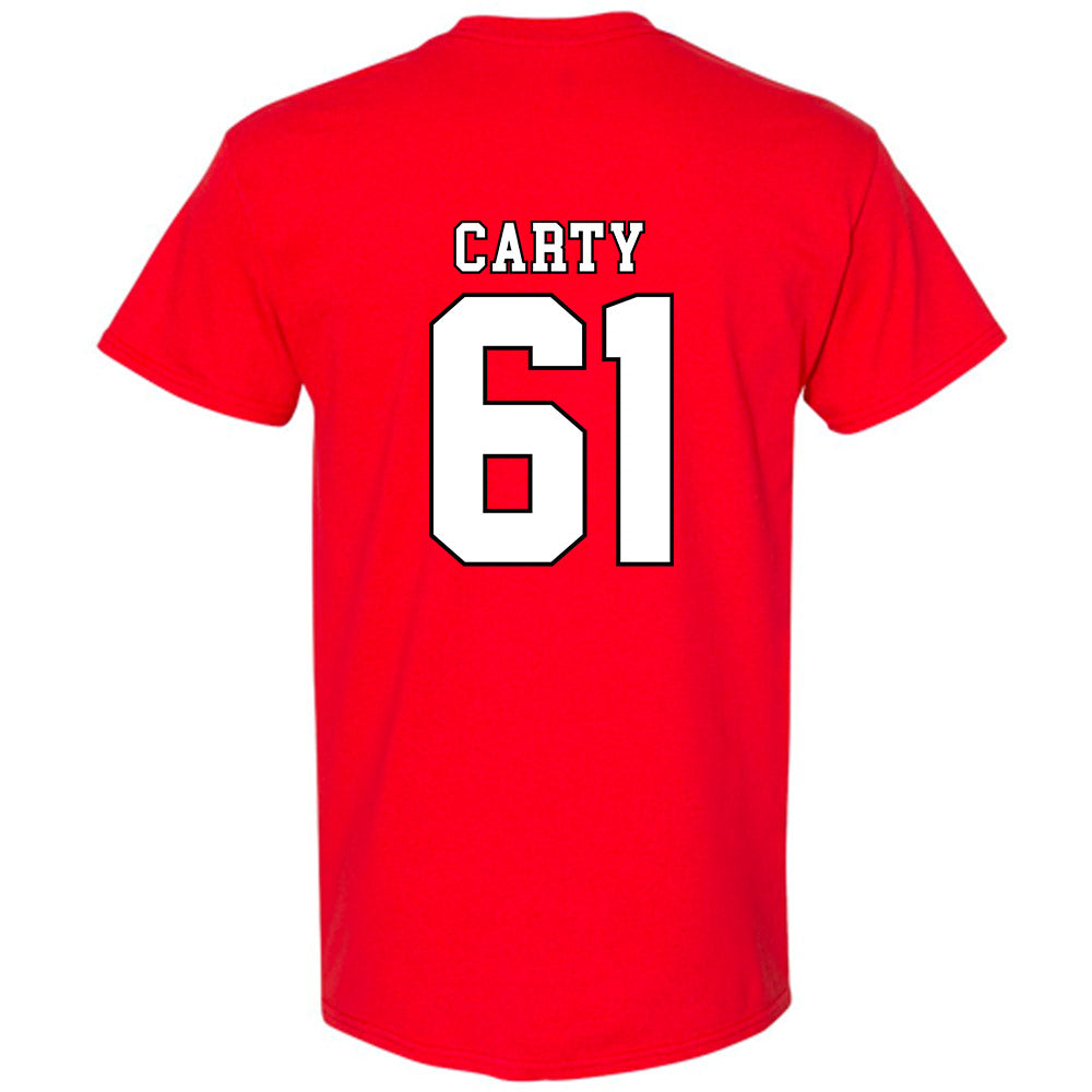 Texas Tech - NCAA Football : Connor Carty - Classic Shersey T-Shirt-1