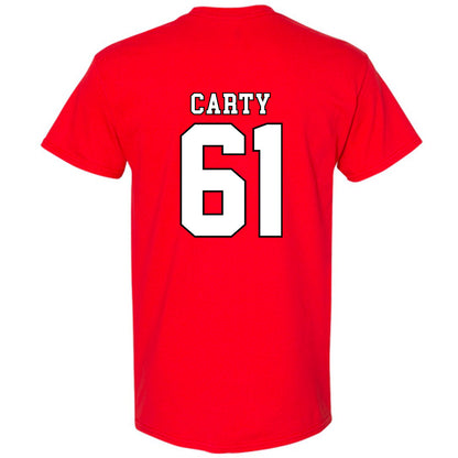 Texas Tech - NCAA Football : Connor Carty - Classic Shersey T-Shirt-1