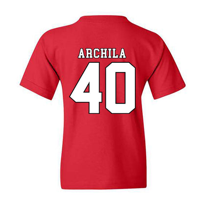 Texas Tech - NCAA Baseball : Dominic Archila - Classic Shersey Youth T-Shirt-1