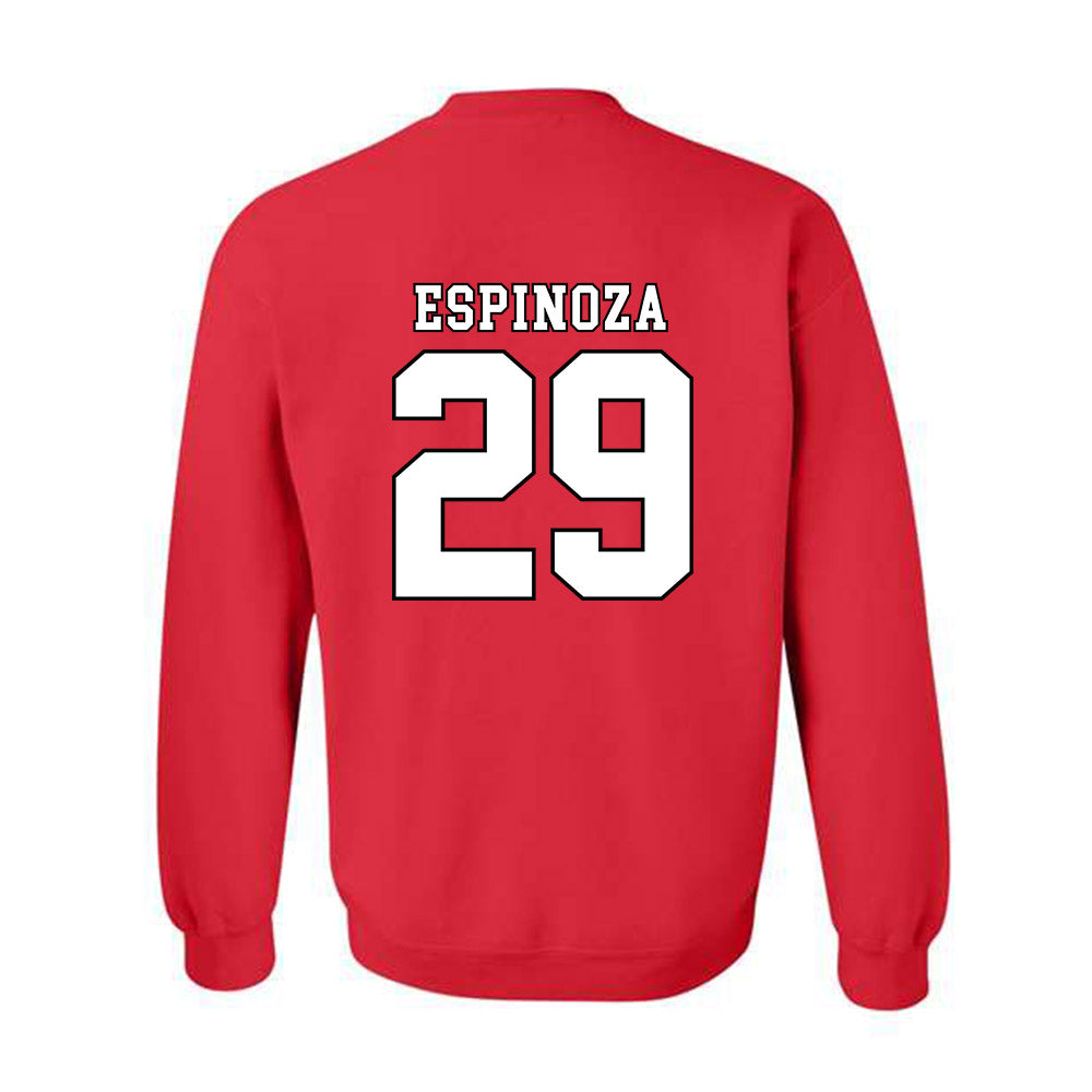 Texas Tech - NCAA Baseball : Jorden Espinoza - Classic Shersey Crewneck Sweatshirt-1