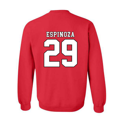 Texas Tech - NCAA Baseball : Jorden Espinoza - Classic Shersey Crewneck Sweatshirt-1