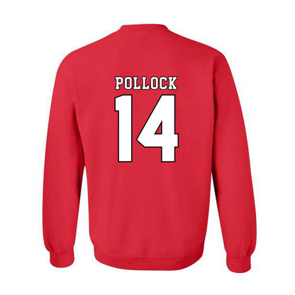 Texas Tech - NCAA Football : Brice Pollock - Classic Shersey Crewneck Sweatshirt-1
