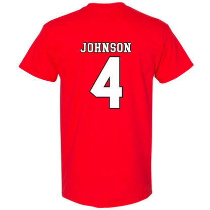 Texas Tech - NCAA Baseball : Kendyl Johnson - Classic Shersey T-Shirt-1