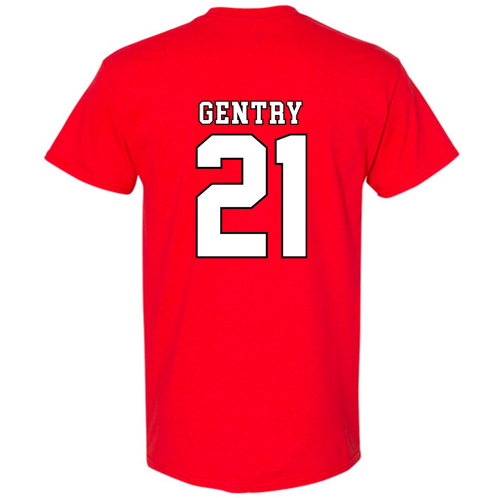 Texas Tech - NCAA Football : Tristian Gentry - Classic Shersey T-Shirt-1