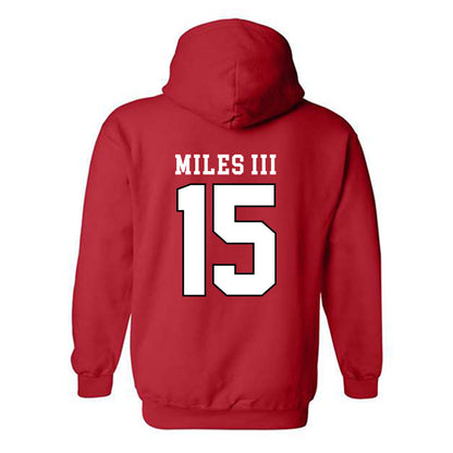 Texas Tech - NCAA Football : Oliver Miles III - Classic Shersey Hooded Sweatshirt-1