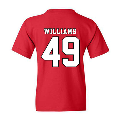 Texas Tech - NCAA Baseball : Carter Williams - Classic Shersey Youth T-Shirt-1