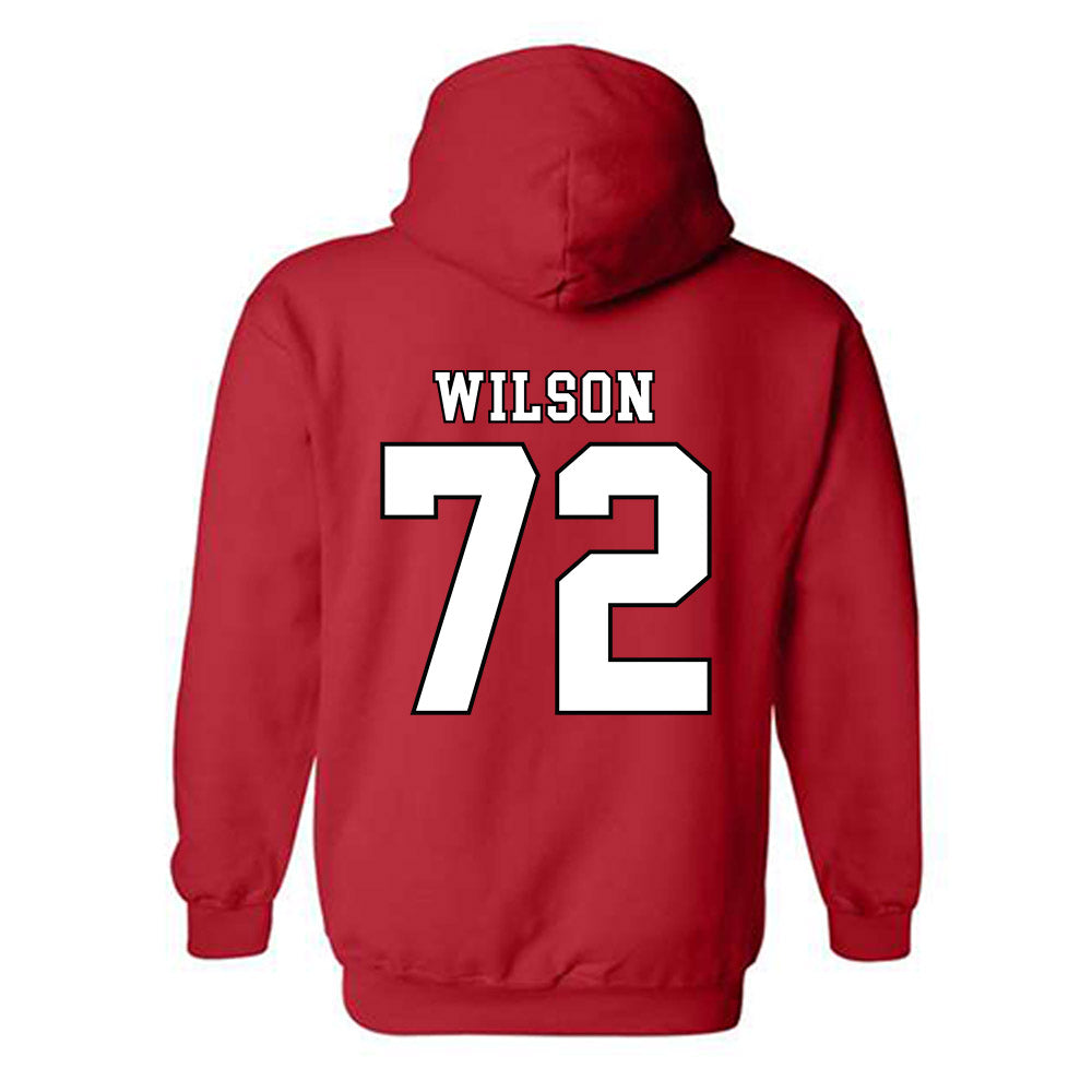 Texas Tech - NCAA Football : Sheridan Wilson - Classic Shersey Hooded Sweatshirt