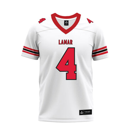 Lamar - NCAA Football : Royce Maloles - Premium Football Jersey-0