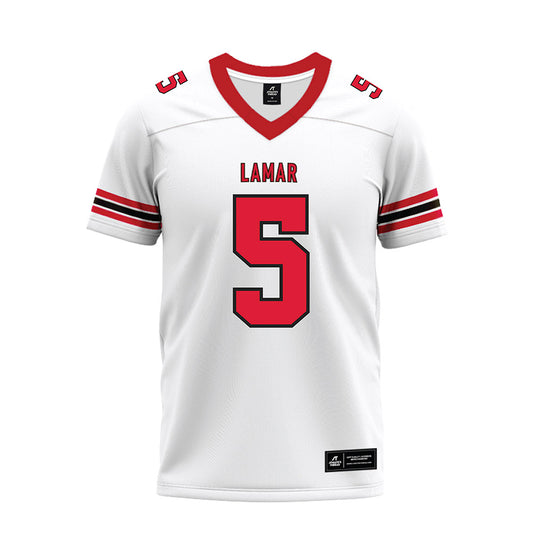 Lamar - NCAA Football : Brit Simmons - Premium Football Jersey-0