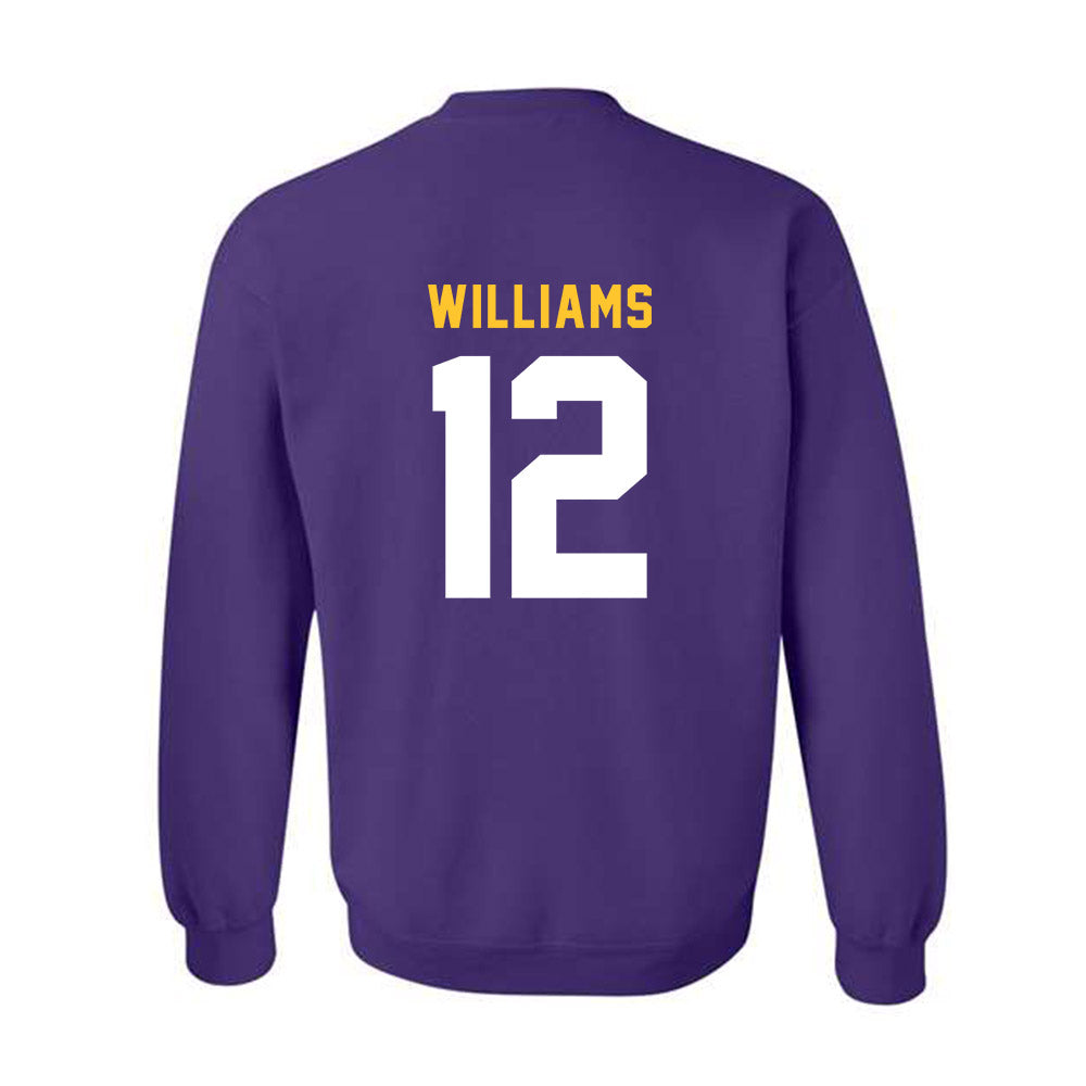 LSU - NCAA Women's Basketball : Mikaylah Williams - Classic Shersey Crewneck Sweatshirt-1