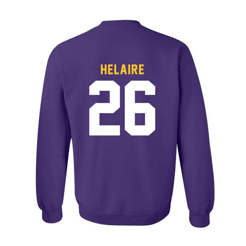 LSU - NCAA Football : Cowinn Helaire - Crewneck Sweatshirt