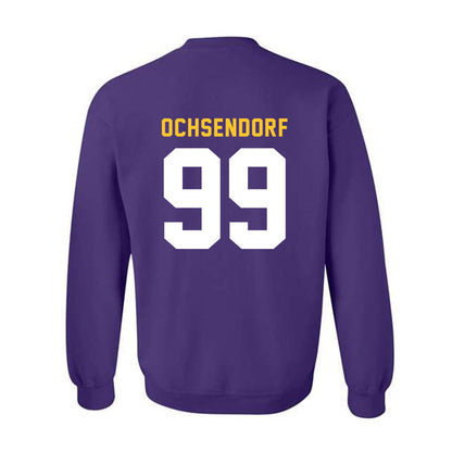 LSU - NCAA Football : Blake Ochsendorf - Classic Shersey Crewneck Sweatshirt