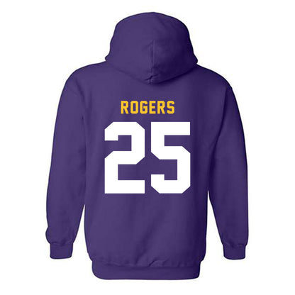 LSU - NCAA Women's Soccer : Senai Rogers - Classic Shersey Hooded Sweatshirt-1