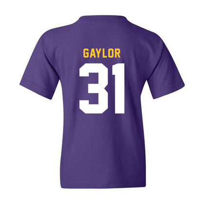 LSU - NCAA Men's Basketball : Samuel Gaylor - Youth T-Shirt