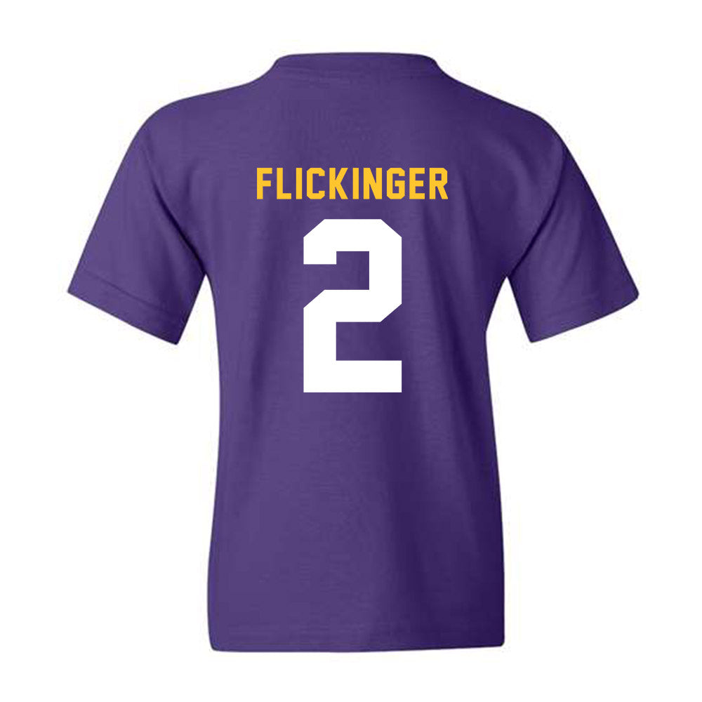 LSU - NCAA Women's Volleyball : Paige Flickinger - Youth T-Shirt