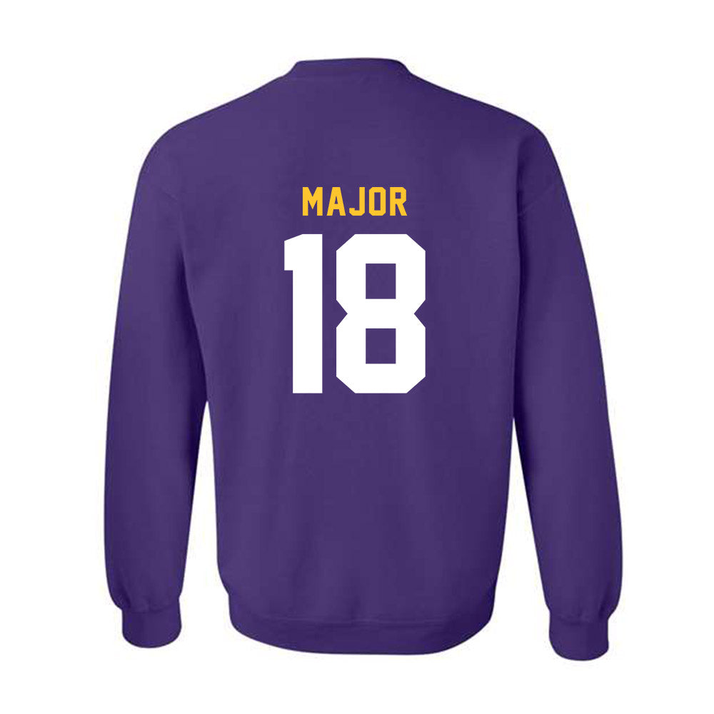 LSU - NCAA Women's Soccer : Kelsey Major - Classic Shersey Crewneck Sweatshirt-1