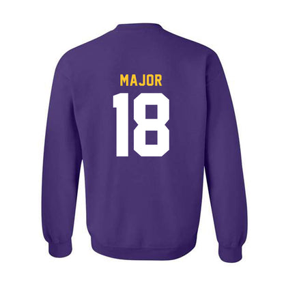 LSU - NCAA Women's Soccer : Kelsey Major - Classic Shersey Crewneck Sweatshirt-1
