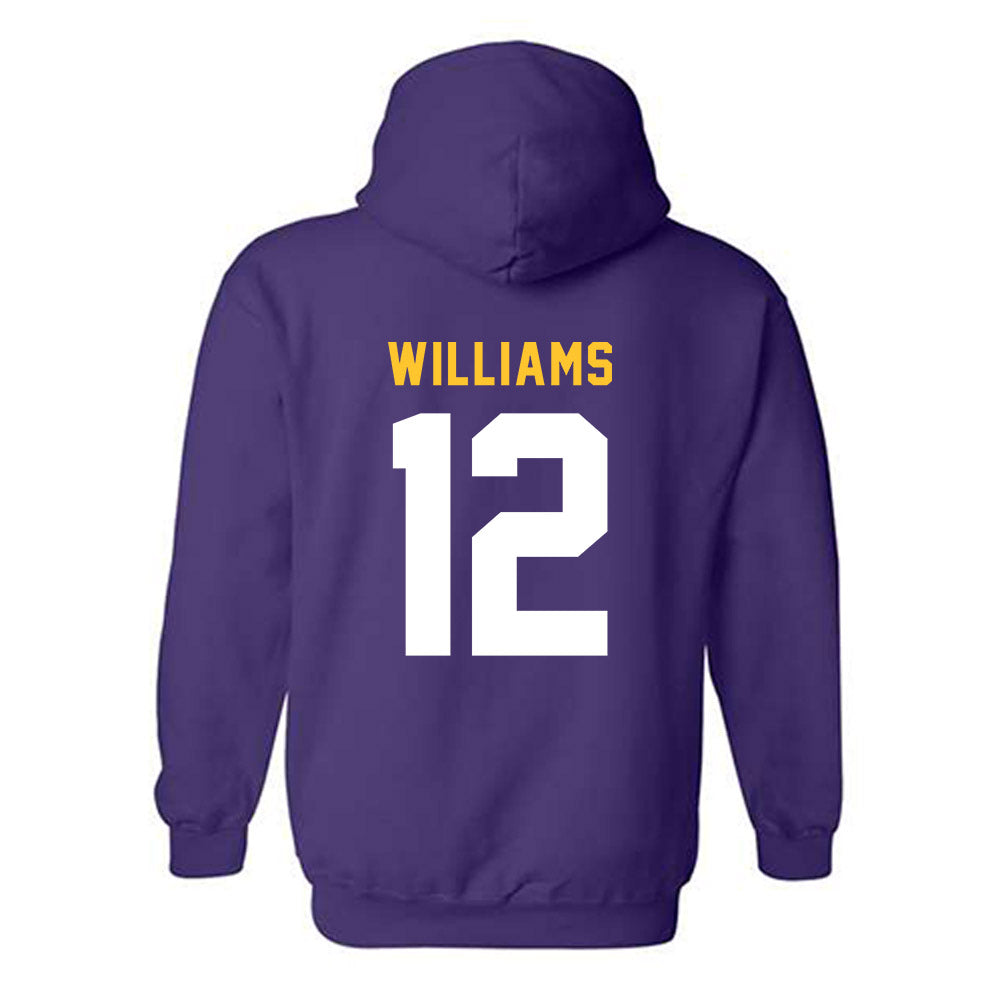 LSU - NCAA Women's Volleyball : Alia Williams - Hooded Sweatshirt