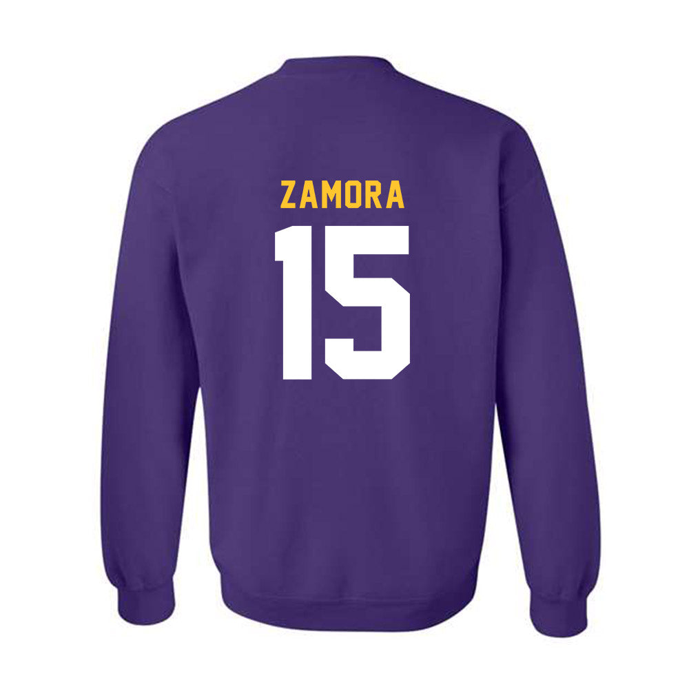 LSU - NCAA Women's Volleyball : Bri Zamora - Crewneck Sweatshirt