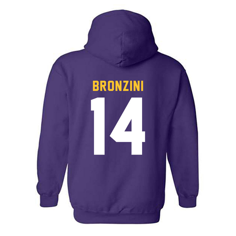 LSU - NCAA Baseball : Nic Bronzini - Hooded Sweatshirt